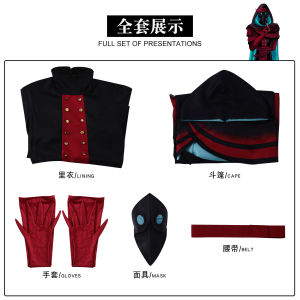 Halloween tại Rạp xiếc kinh dị harlequin Màu Xanh Lá pierrot Màu Đỏ jester Người kiểm tra vé màu tím