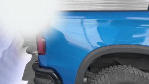 Cornerr Car Rear Side Fender Decoration Cover Stickers for Chevrolet Silverado 2022 2023 2024 2025 Up Exterior Accessories 9R3H1
