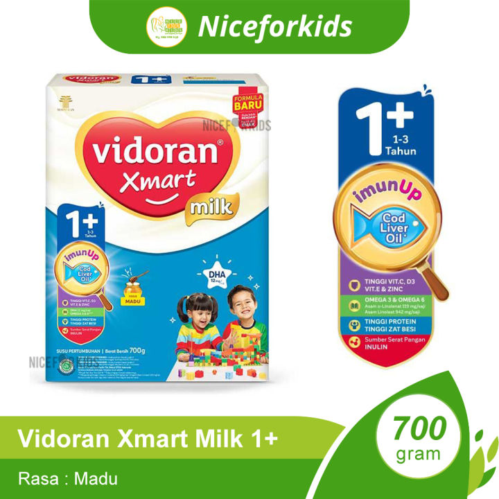 Vidoran Xmart 1+ 3+ 5+ 700 gr / Susu Pertumbuhan Anak 700 gr