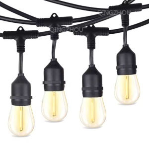 Ngoài Trời Không Thấm Nước Edison Bulb Đèn dây 10 Mét 20 Bóng Đèn Cổ Điển bóng đèn Edison Patio Bóng Đèn LED Đèn Cổ Tích đèn Đèn chiếu sân vườn Ngoài Trời/Trong Nhà Cho Patio Kỳ Nghỉ