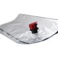 5 PIeces Bag In Box BIB Bag 3 Liter Wine And Liquid Food Bags with Plastic Dispenser - Storage Bags with VITOP tap –Suitable for Storing Wine Water Juice Syrup Sauce Eggs Milk. 