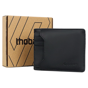 THOBACH-DOMPET KULIT RETRO DOMPET LIPAT CARDHOLDER WALLET PRIA