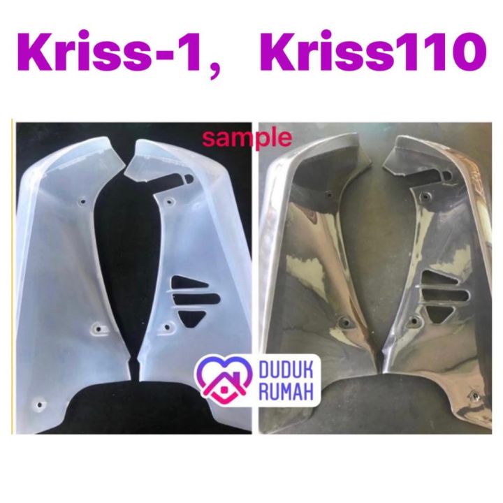 MODENAS KRISS FRONT COVER - ACC (SMOKE CLEAR) KRISS110 KRISS1 KRISS 1 ...