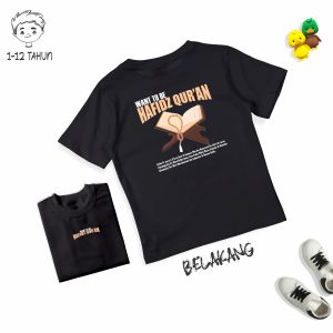 Kaos Anak Laki Laki Gambar Muslim Hafidz Quran