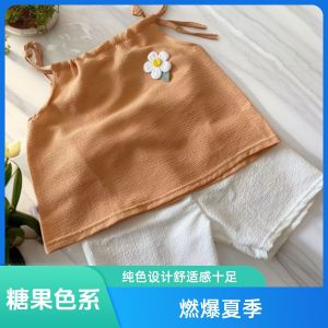 Bộ Váy Mùa Hè Trẻ Em 2024 Váy Công Chúa Phong Cách Hàn Quốc Cho Bé Mới