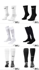 ถุงเท้าครึ่งแข้ง Ari crew socks  ถุงเท้ายาว Ari long socks ถุงเท้าตัดข้อ Ari sleeve socks สีดำ/สีขาว ⚫️⚪️ มีถุงผ้า❤️‍🔥