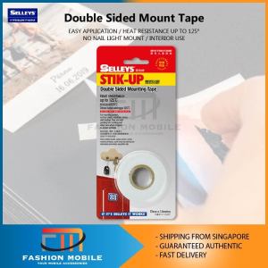 Selleys Interior Stik-Up Double Sided Mounting Tape Heat Resistant Adhesive Tapes White Foam Tape