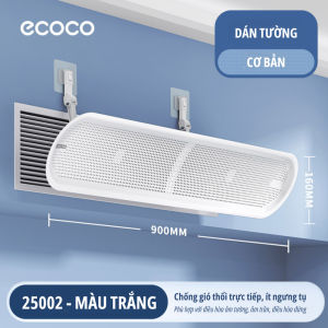 Tấm chắn gió điều hoà âm trần ECOCO thế hệ mới dùng cho điều hoà dạng khe chuyển đổi hướng gió bảo vệ sức khoẻ E25002