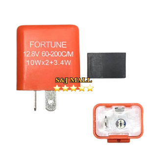 Motorcycle Car 12V 2 Pin Speed Adjustable LED Indicator Flasher Turn Signal Light Relays Resistor Fix Control Flasher