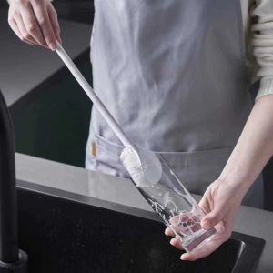 Sikat Botol Termos Silikon / Sikat Pembersih Botol Anak / Alat Cuci Gelas Silikon