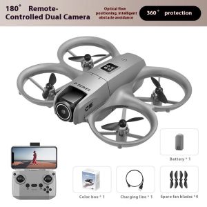 D16 4K Camera Drone Ultra Light 165g Quadcopter | Obstacle Sensing | Optical Flow Through | Beginner Friendly Boy Birthday Gift