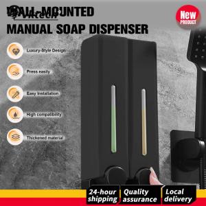 Wall-Mounted Shower Soap Dispenser No Drill 500ml Refillable Shower Dispenser 500ML Soap Dispenser for Bathrooms and Hotels