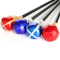 GS Red/Blue King Queen Scepter Performance Plastic Princess Prince Cane Exquisite Cosplay Props Hand Wand Gril. 
