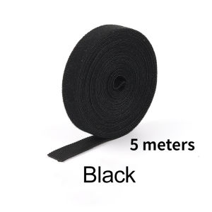 5 Meters/roll Cable Organizer USB Cable Winder Management Nylon Free Cut Ties Mouse Earphone Cord Cable Ties