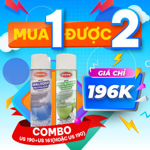 [HCM] Chai xịt khử mùi hương quế - sprayway 190 Malodor Neutral Air Fresh