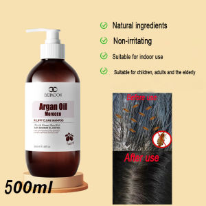 LYDIMOON lice shampoo for kids anti dandruff shampoo scalp treatment 500ml Oil control Itching Hair Treatment Does not relapse