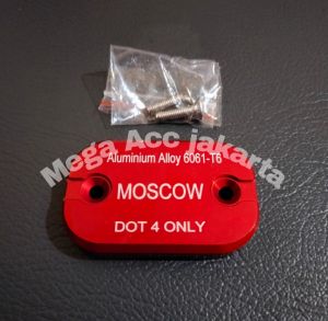 cover tutup minyak rem cover tutup master rem yamaha full almunium cnc by MOSCOW aerox nmax dll