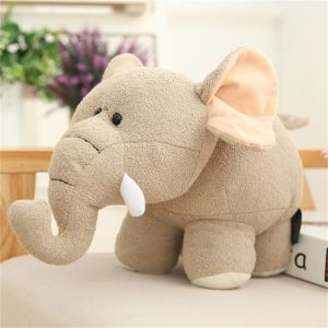 SIRENXI Kids Gift Kids Toy Birthday Gift Lifelike Stuffed Plush Toy Hippopotamus Plushies Elephant Doll Stuffed Animals Hippo Stuffed Toys Plush Hippo Toy