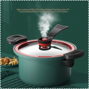 Micro Pressure Cooker No Loss of Nutrients Versatile Pressure Cooker not Picky About Stoves