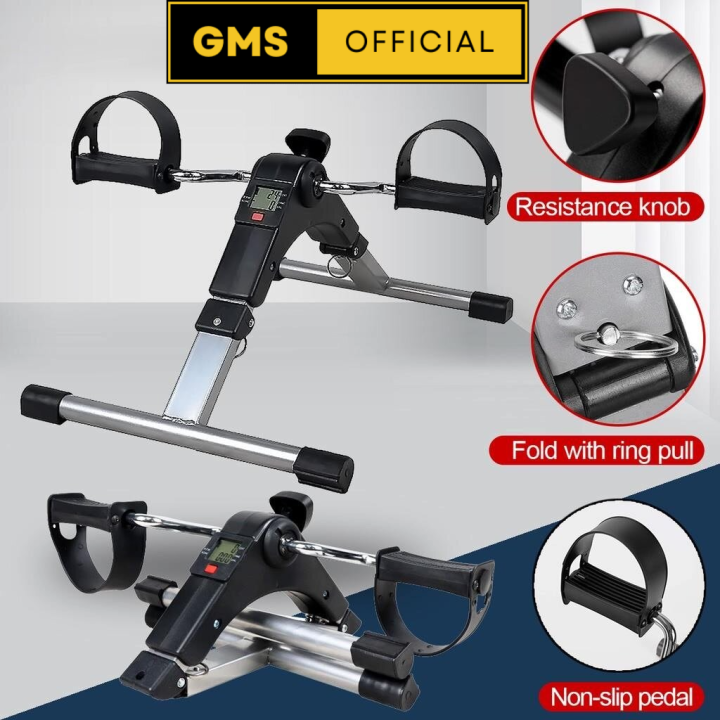 LCD Display Mini Rehab Cycling With Pedal Exercise Bike Cycle Pedal