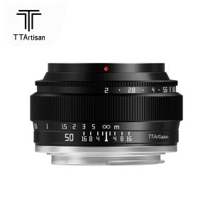 TTArtisan MF 50mm F2.0  Full Frame Manual  Standard Focal Length  Portraiture Humantity Lens for Sony E Mount Nikon Z Mount FUJIfilm X Mount Mirrorless Camera