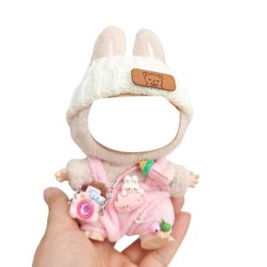 Trang Phục Búp Bê plushes bao gồm mũ và ba đồ trang trí chi tiết cho 15 con số hiển thị 17cm
