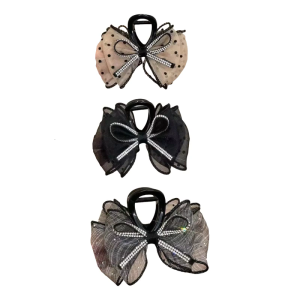 Nơ cài tóc vuốt kẹp cho phụ nữ bé gái kẹp kẹp tóc barrette cho tóc mỏng dày phụ kiện thời trang tóc mũ nón