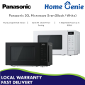 Panasonic 20L Solo Microwave Oven (White / Black) | NN-ST21QWYPQ / NN-ST22QBYPQ. 