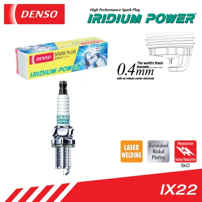 DENSO Motorcycle Spark Plug Iridium Power IX22 - 067700-9350 (1pc)