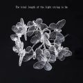 HCHC 3m Butterfly String Lights Battery Powered Bright Fairy Lights Creative Plastic LED Light String Party. 
