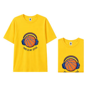Mens Plus Size Basketball Headphones Graphic Quick Dry Sports T-Shirt Oversized Crew Neck OM285