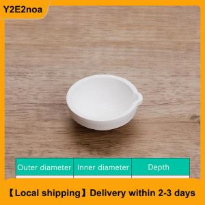 【Local shipping】 High Temperature Quartz Silica Melting Crucible Dish Bowl Pot Casting Gold Silver Metal Jewelry Casting Container