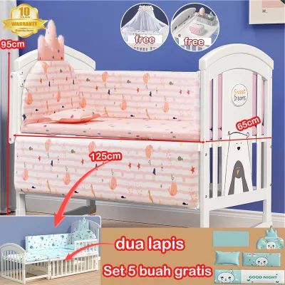 Tempat Tidur Bayi 0-12Tahun/Ranjang Bayi/Box Bayi/Keranjang Bayi/Tempat Tidur Baby/tempat tidur ayun