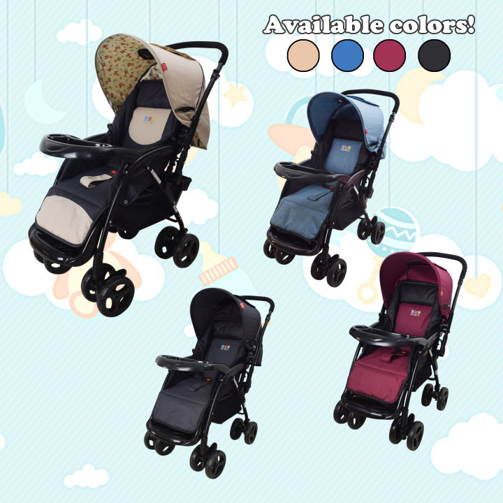 Hello Baby A118 Baby Infant Stroller Reversible Handle Portable Baby Travel System Lazada PH