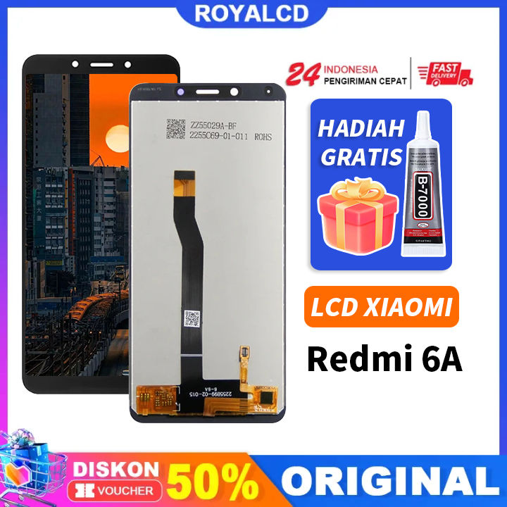 【original 100 】lcd Xiaomi Redmi 6a 100 Tested Fullset Touchscreen