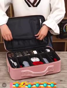 [ CHÍNH HÃNG ] Cốp Đựng Đồ Makeup Đồ Nail MS 2026 - Size Lớn Đeo Chéo/2 Vai Phân Ngăn Tiện Lợi. Cốp vải makeup đa năng