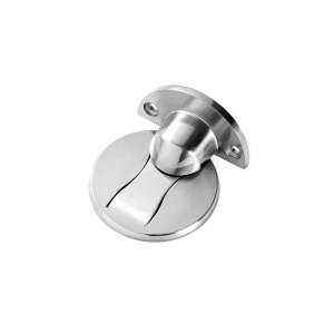 Invisible Magnetic Door Stopper Stainless Steel Punch-free Windproof Mechanical Self-locking Door Stop Door Stopper