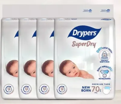 Drypers SuperDry Premium Tape / Pants Baby Diaper