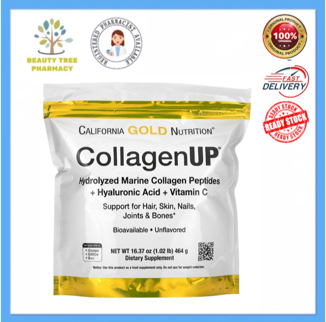 California Gold Nutrition CollagenUP Collagen UP (Marine Hydrolyzed ...