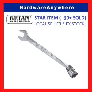 Combination flex socket wrench (8mm/ 9mm/ 10mm/ 11mm/ 12mm/ 13mm/ 14mm/ 15mm/ 16mm/ 17mm/ 18mm/ 19mm) Made in Japan