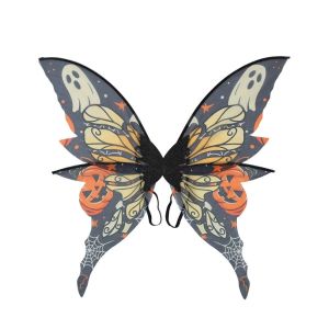 OEUVR Colorful Butterfly Fairy Wings Sparkling Organza Gradient Sheer Elf Wings Costume Fairy Costume Handmade Dress Up Wings Kids Adults