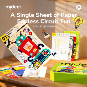 [2026 NEW ARRIVAL] Mideer Kids DIY Circuit Crafters – STEM Physics Electric Principle Experiment Toy