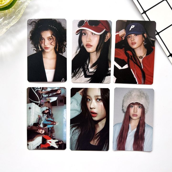 NewJeans How Sweet Lucky Draw Card Kpop Hanni Danielle Haerin Hyein Minji Photo Cards 5 Per Set