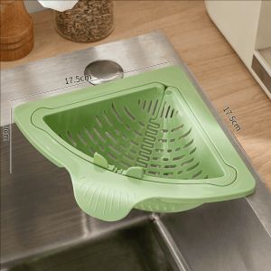 YESPERY Magnetic Sink Strainer Basket Removable Hanging Kitchen Sink Colander Food Scraps Collector Upgrade Opening Clip