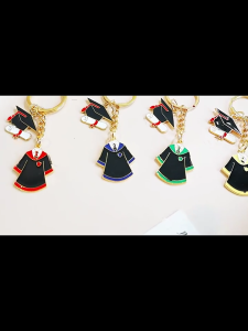 Unique Mortarboard Key Ring with Academic Dress Charm Education Themed Key Chain for Graduation Celebration