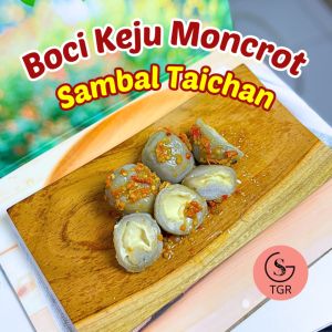 CILOK LUMER KEJU MONCROT SAMBEL TAICHAN ISI 4 SAMBAL PEDAS GURIH NIKMAT