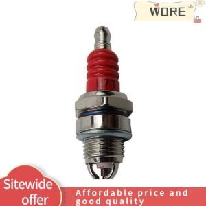 WORE หัวเทียน3ด้าน L7T อิเล็กโทรด2จังหวะเครื่องตัดแปรงเบนซินเครื่องยนต์2500 3800 4500 5200เปลี่ยนอุปกรณ์เสริม