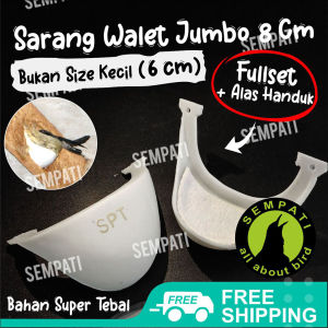 SEMPATI Sarang Burung Walet Imitasi Mangkok Bird Nest Cetakan Sarang Walet Palsu Dummy Plastik Besar Sarang Walet Telur Liur Bulat Oval SRWIM
