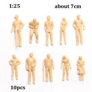OURTOUR 10/20/100pcs 1:300/1:200/1:100 Model Building People Figures Plastic Beige Sand Table Miniature Lawn Model High Quality 1:75/1:50/1:42/1:30/1:25 Scale Train Scenery Figures