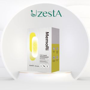 UzestA MemoRi Brain & Memory Support with Nootropic & Neuro-protective Ingredients (30 Capsules/Box)